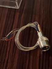 Technics SL-1200 + altri connettori presa a baionetta braccio + filo braccio argento