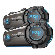 2x Intercom Moto Bluetooth Interphone Helmet Headset Moto 4 Way la Communication