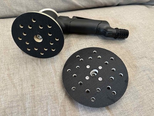 Levigatrice pneumatica triple
