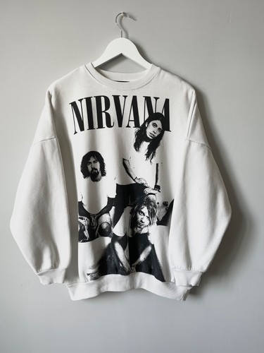 Felpa maglione nirvana rock - felpa,