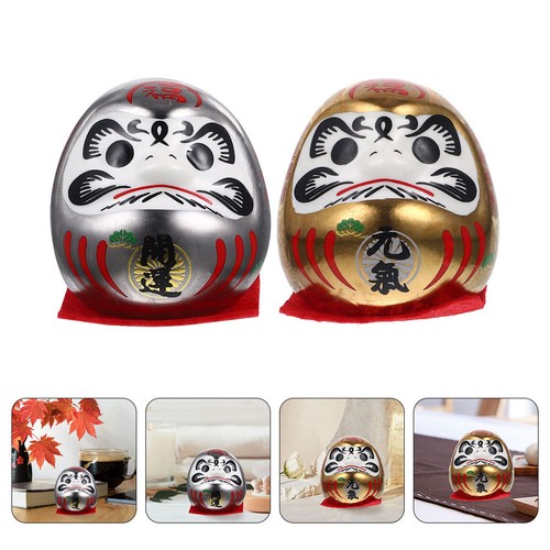 Statuetta daruma 2 - da, pezzi