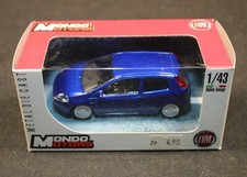 Fiat Punto Royal Blue 1:43 Car