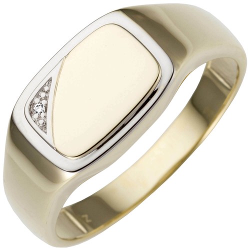 Anello uomo oro giallo - da,