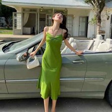 Vestito Abito Elegante Lungo