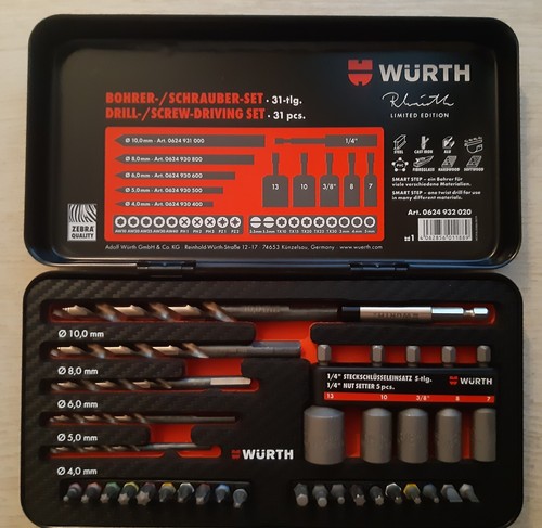 Wurth serie inserti - inserti,, bussole