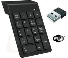 Tastiera Numerica Usb 18 Tasti wifi G1 Calcolatrice tastierino numerico wireless