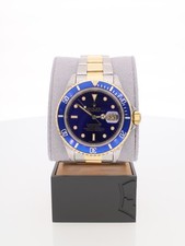 Rolex Submariner date ref. 16613 - acciaio/oro giallo 18kt - quadrante blu/viola