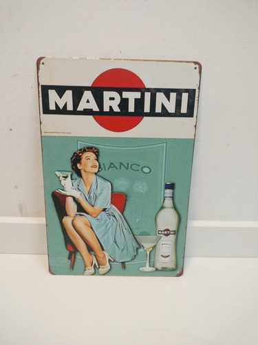 Insegna latta martini - insegna, -martini-