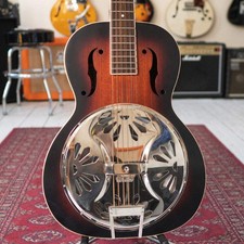 Gretsch G9220 Bobtail Round-Neck Resonator Guitar - 2 colori Sunburst - Usato