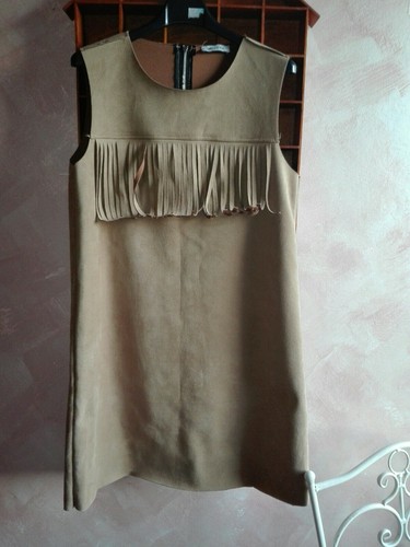 Abito donna autunno camoscio