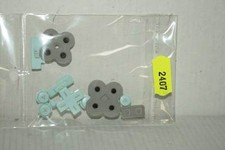 KIT TASTI E GOMMINI AZZURRO ORIGINALE NINTENDO DS LITE USATO OTTIMO STATO GD1