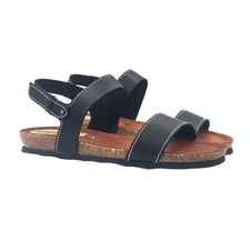 Sandali donna bassi neri con