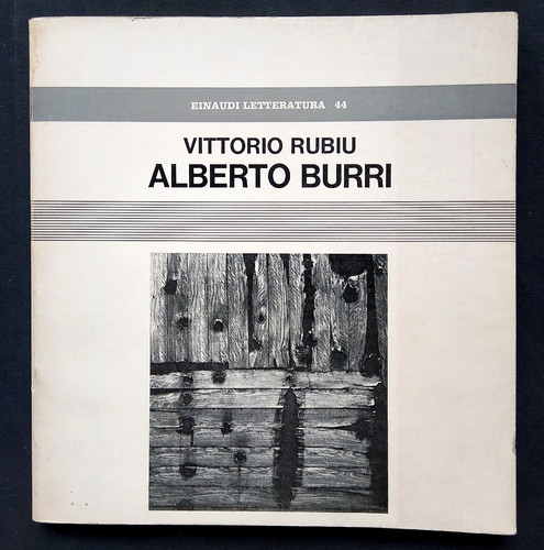 Alberto burri vittorio rubiu - burri,