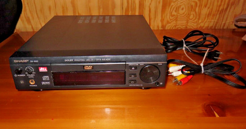 Lettore dvd sharp 600u - dvd/cd,