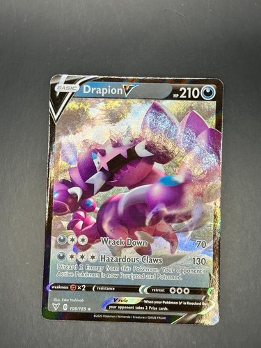 Drapion 106 185 holo - holo, raro