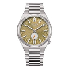 Citizen Tsuyosa Automatico 40mm Acciaio Verde Uomo Elegante Sportivo NK5010-51X