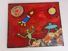 Dipinto olio su tela originale