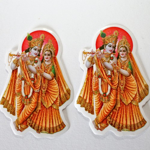Adesivi radha krishna - 2, radha-krishna