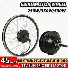 Bicicletta Elettrica Montagna 36V 250W 350W 500W Motore Mozzo Anteriore Posteriore 16-29inch 700c