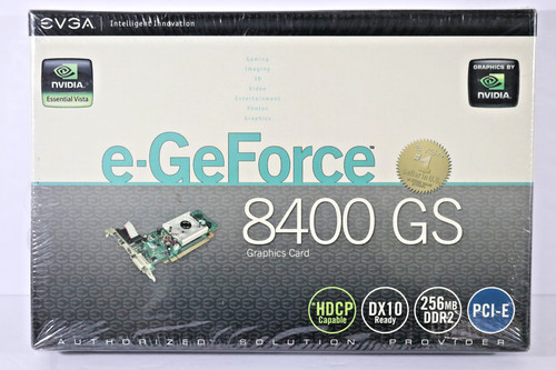 New evga geforce 8400 - *new*, gs