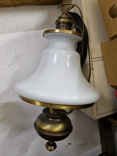 Lampadario campana italiano - a,
