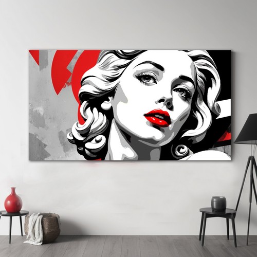 Quadro moderno dipinto mano - dipinto, a