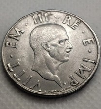 Moneta 2 Lire Impero Vittorio