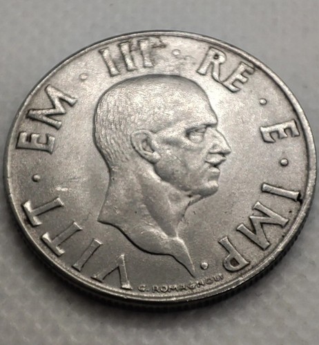 Moneta lire impero vittorio - 2,