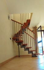 Scala modulare / legno e ferro/ usato buono 