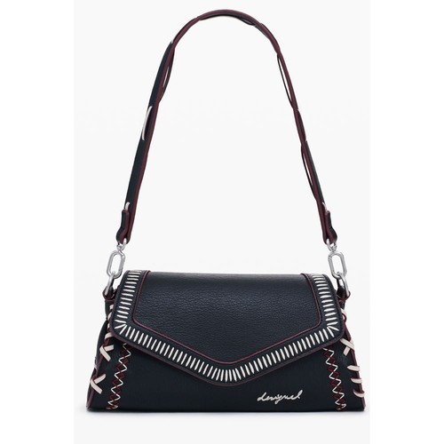 Desigual nero poliuretano - nero,