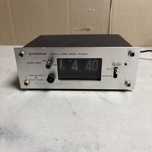 Pioneer 215a digital - digital, timer