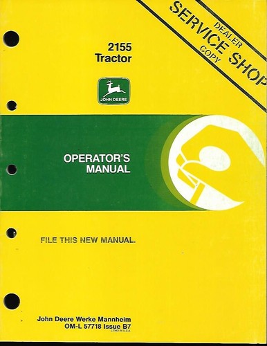 Manuale operatori trattori - manuale,