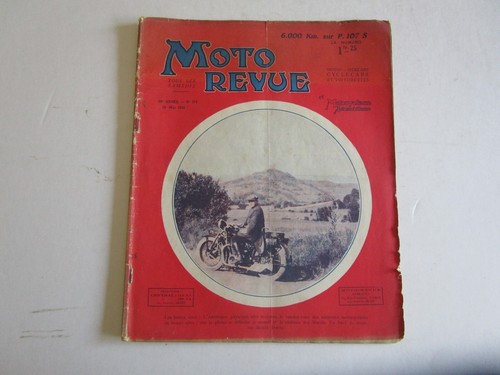 Moto revue 374 - n°374, 1930