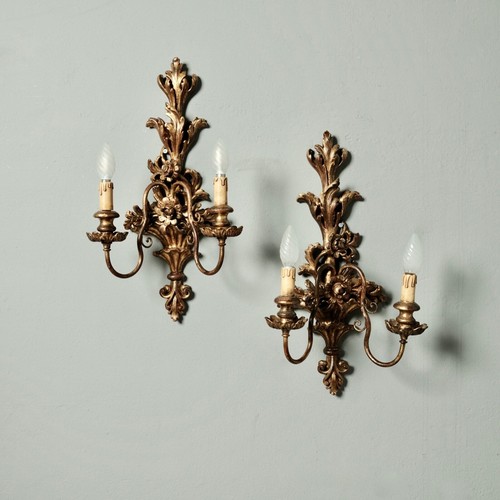Coppia applique legno - coppia, stile