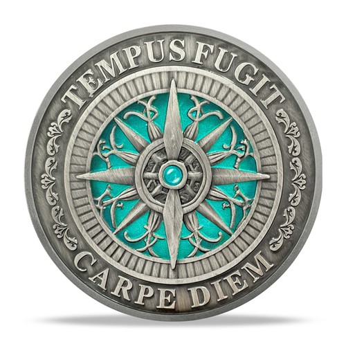 Moneta stoica memento mori - moneta,