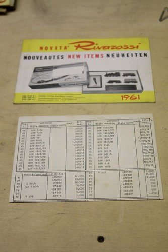 Catalogo rivarossi listino - catalogo,