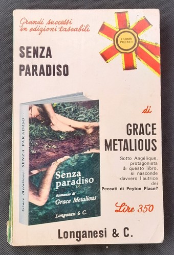 Libro senza paradiso metalious - senza,