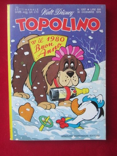 Topolino 1257 disney g68z - topolino,