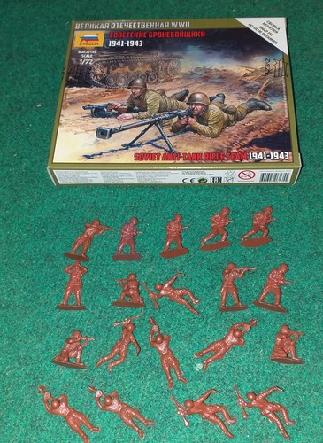 Soldatini wwii russian - 1/72,