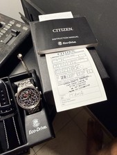 Citizen Eco-Drive AT0365-56E Funzione Wold Time 42mm FULL SET Unipro