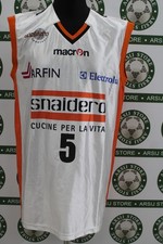 Maglia canotta basket SNAIDERO UDINE TG M shirt maillot trikot camiseta