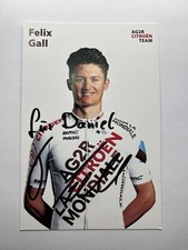 Autografo FELIX GALL-Ciclismo AUSTRIA-AG2R Citroën Team-Tour de France-firmato-AK