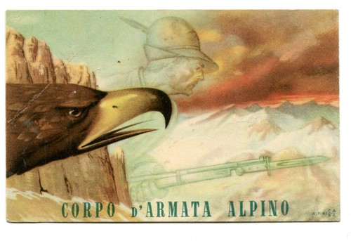 Alpini cartolina corpo - alpini, cartolina,corpo