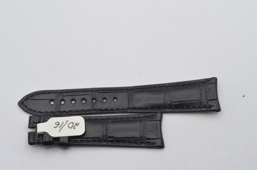Omega bracciale pelle 20mm - in,