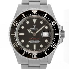 ROLEX Sea Dweller 126600 MK1 Quadrante Garanzia 2018 Scatola/Carta