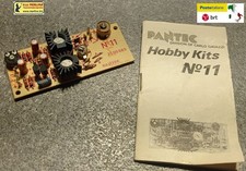 TRASMETTITORE FM 85-115 MHZ 3W 12 V  KIT VINTAGE N.11 PANTEC CARLO GAVAZZI
