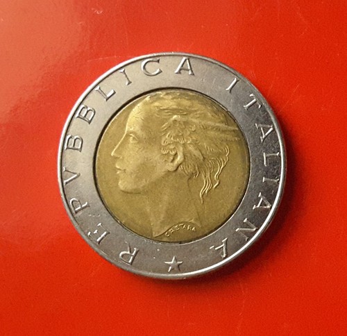 500 lire 1989 variante del - variante, "5