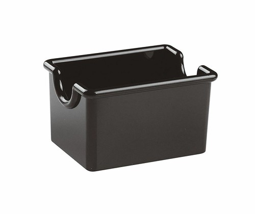 Porta bustine nero per