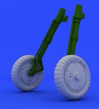 MESSERSCHMITT BF 109G-6 109 G RUOTE 1/48 DA KIT EDUARD