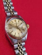 Rolex Oyster Perpetual Lady Date Acciaio E Oro 6917 Jubilee